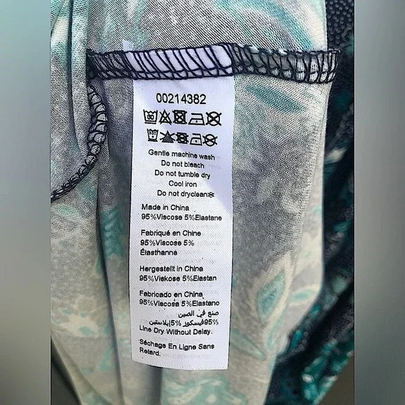 EVANS Teal Maxi Dress NWT 
Cruisewear 14 - Picture 9 of 9